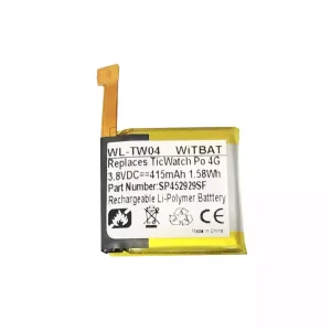 แบตเตอรี่เดิม TicWatch S2 TicWatch E2 WG12016,SP452929SF