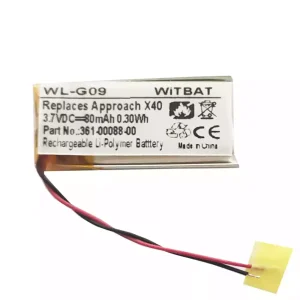 แบตเตอรี่เดิม Garmin Approach X40,VivoSmart HR,VivoSmart HR+,361-00088-00
