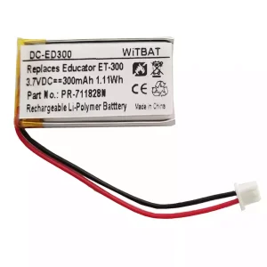 แบตเตอรี่เดิม Educator ET-300 EZ-900,PR-762229N