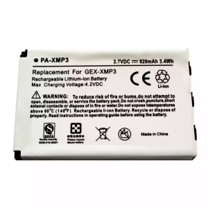 แบตเตอรี่เดิม Pioneer GEX-XMP3,Sirius XM XMP3,XM-6900-0004-00,990552