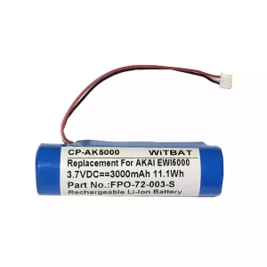 แบตเตอรี่เดิม AKAI EWI 5000,FPO-72-003-S