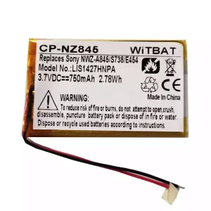 แบตเตอรี่เดิม SONY LIS1374HNPA,NWZ-A845 NW-S639