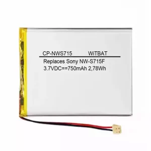 แบตเตอรี่เดิม Sony Walkman NW-S710,NW-S715F,LIS1401