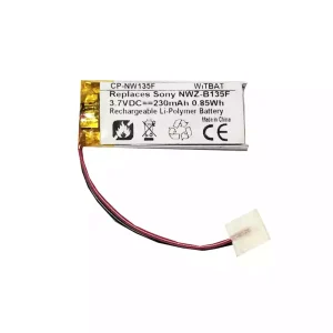 แบตเตอรี่เดิม SONY Walkman NWZ-B133F,NWZ-B135,NWZ-B142F,NWZ-152F,NWZ-B162F,NWZ-B172F,NWZ-B173F,NWZ-B183F