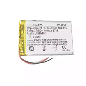 แบตเตอรี่เดิม SONY NW-A25,NW-A26,NW-A27,LIS1494HEPC