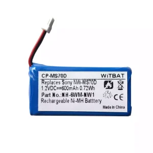 แบตเตอรี่เดิม SONY Walkman NW-MS70D,NW-MS90D,NH-6WM-NW1