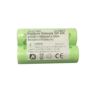 แบตเตอรี่เดิม Waterpik WP-450,WP-360,WP-440,WP-460,WP-461,WP-462,WP-463,WP-465,WP-466,WP-468,WP-470