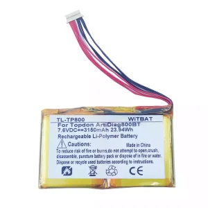 แบตเตอรี่เดิม Topdon ArtiDiag800BT,PC944755-2S1P